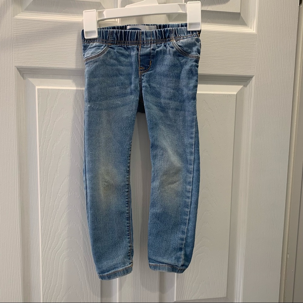 4/$20 Old Navy Light Wash Denim Jeggings- 4T - Picture 1 of 5